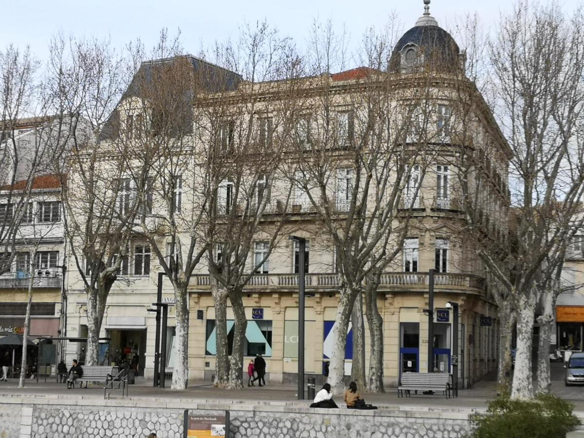 Appartement De 105M2, Balcon Sur Cours De La Republique Narbonne Eksteriør billede
